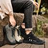 Mode Herren Retro High Top Sneakers Stiefeletten Herren Wanderschuhe Bergsteigerschuhe Mode Bequem Rutschfest Fahrschuhe Casual Schuhe 2025