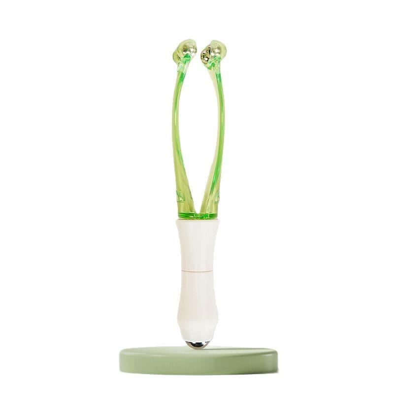 Dual Head Finger Massager Roller with Magnetic Beads for Hand Joint Tiger Mouth Acupoint Fatigue And Inflammation Relief