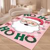 The Santa Claus CartoonMerry Christmas Cute Carpet Rug for Bedroom Living Room Home Sofa Decoration Kids Large Floor Mat Gift