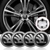 4pcs 60mm Car Wheel Center Hub Cap Rim Cover Emblem Stickers For Skoda Octavia Fabia Kamiq Kapoq Kodiaq Rapid SCALA Superb