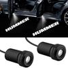 LED Laser Ghost For HUMMER Door Light HUMMER Logo Light Door Projectors Lamp For HUMMER HX H3 H2 H1 Car Styling LED Door Light