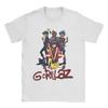 Unisex Women Gorillazed Music Band T Shirt Gothic Hip Hop Pure Cotton Clothing Vintage Round Collar Tee Shirt 4XL 5XL TShirts