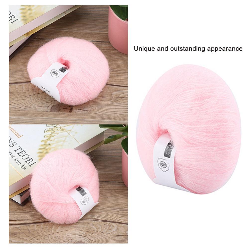 Convenient Soft Knitting Kit Handmade Practical Wool Yarn Weaving Material Shawl Weave