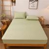 Anti-bacterial Anti-mite Bed Fitted Sheet 100% Cotton Quilted Mattress Cover Thicken All-inclusive Bed Protector Cover