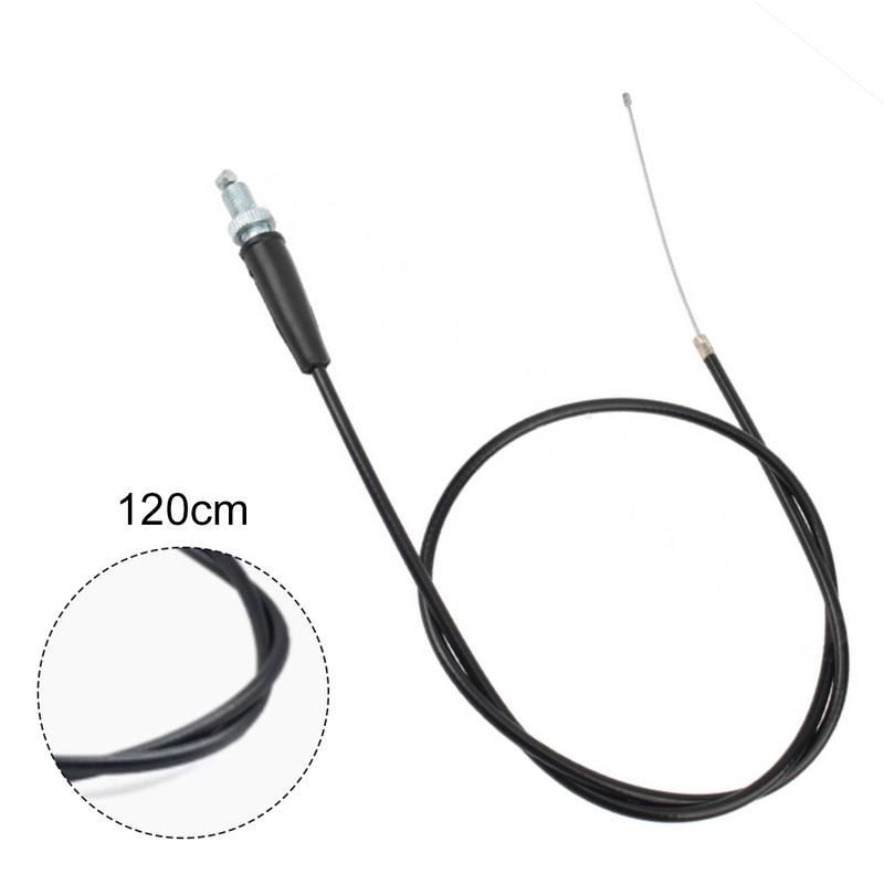 4PCS 1.2M Emi-metal Motorcycle Throttle Cable For 50CC - 250cc Motor Bike, Motocross Bikes, And ATVs Replacement Parts
