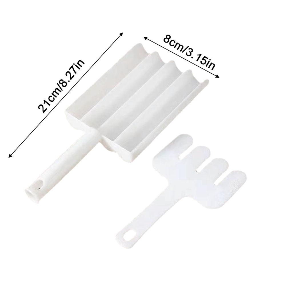 4 Rows Meatball Maker Plastic Non-Stick Meatball Maker for Fried Fish Beaf Meat Making Balls Kitchen Gadgets Cooking Accessorie