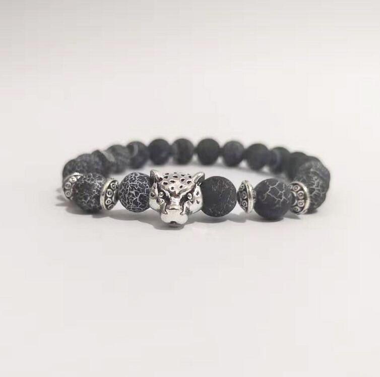 European and American Fashion Leopard Head Bracelet - New Style Jewelry