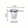 Stainless Steel Loose Leaf Tea Steeper Fine Mesh Filter Bags Practical Coffee Filter For Home Tea Making Accessories