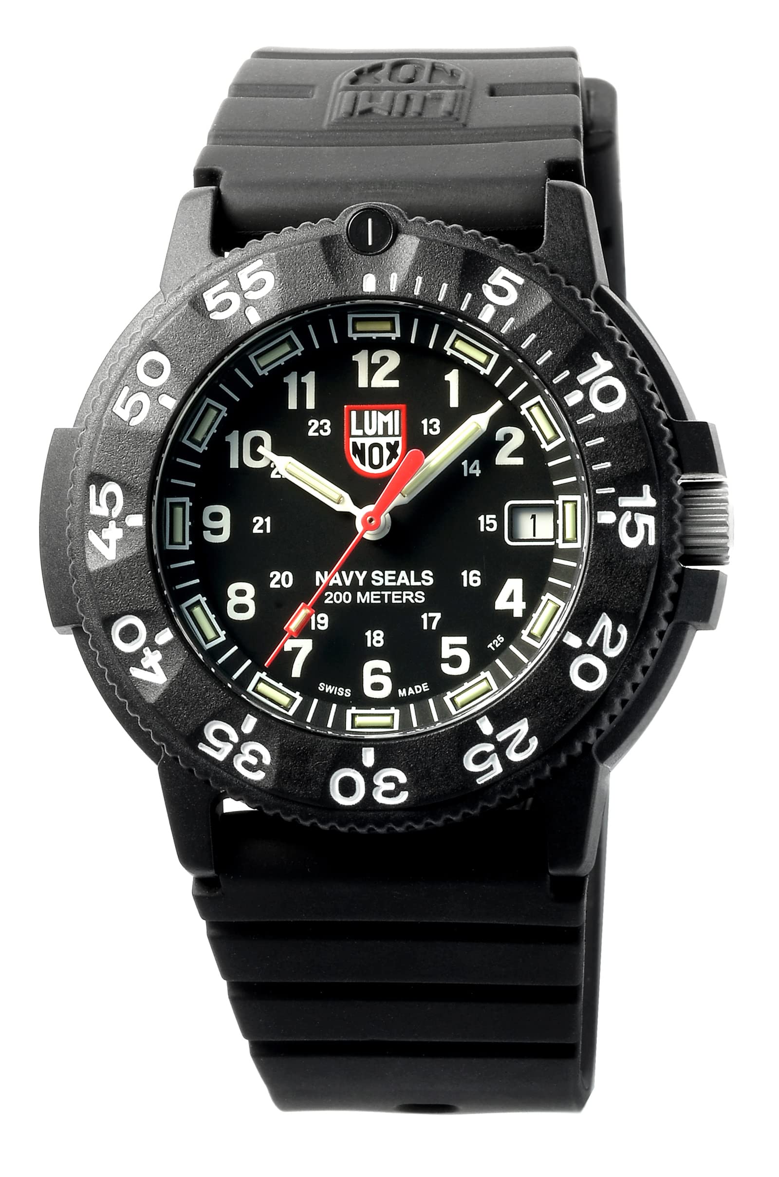 

Годинник Luminox SEA SERIES 3001 REDHAND Black [Liberta] Diver s Men s чорний