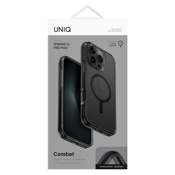Uniq Combat Case For Iphone 16 Pro Max 6.9 Magclick Charging High Protection