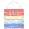 Boxwood Wood Sign Reusable Fashion Hanging Inspirational Cheer Up Plaque