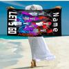 Personalized customized proof beach towel with Gorilla Tag pattern - soft, absorbent,quick-drying,perfect swimming,camping&bathing