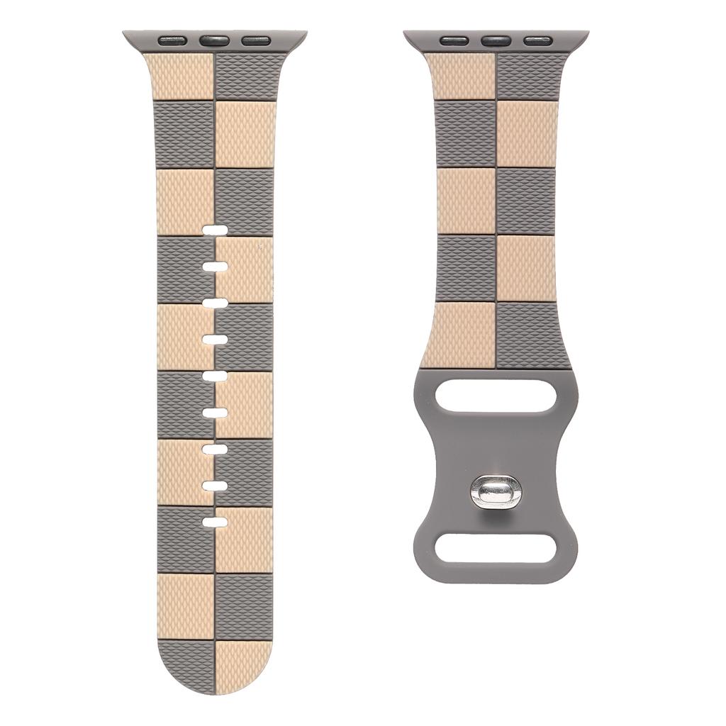 Sport Silicone Band For Apple Watch Strap 40mm 44mm 45mm 46mm Ultra 2 49mm 41mm 42 Mm Wristband Bracelet iWatch Series 7 6 8 9 10 SE 38mm Belt