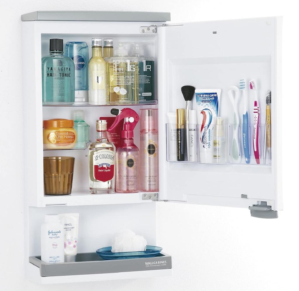 RP Topura Bathroom Vanity with LED Light Mirror Cabinet X 32.2 66.5cm TW-T55L