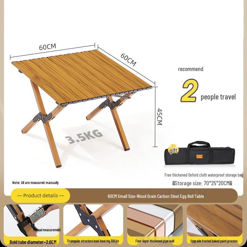 OIMG Outdoor Folding Camping Table