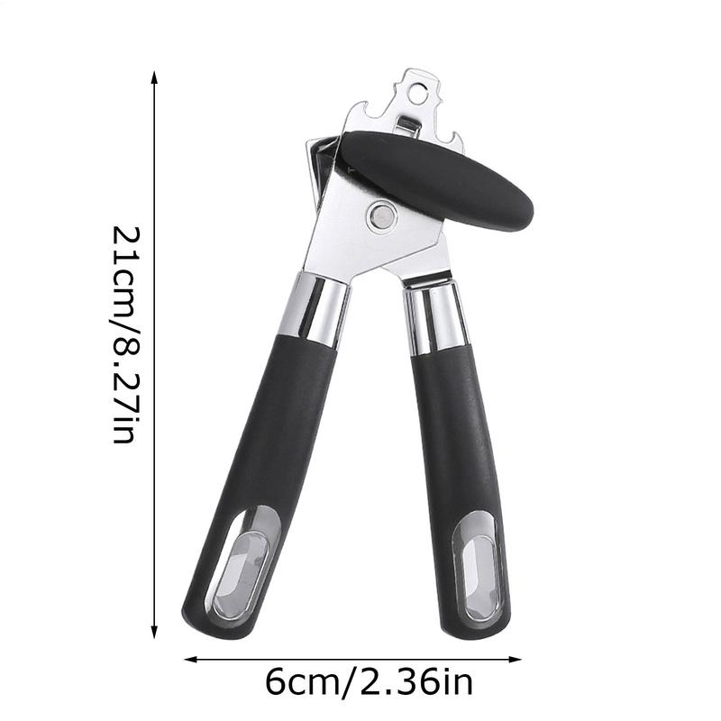 Handheld Can Opener Hand Can Opener Manual Beer Bottle Opening Tool For Food Preparation Professionals Restaurant Bar Club Hotel