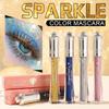 Glitter Flash Mascara Shimmering Diamond Sparkle Mascara,Waterproof,Smudge-Proof, Long Lasting Volumizing Eye Makeup