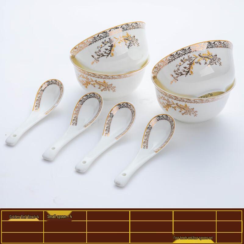 Swan Lake Jingdezhen Ceramic Dinnerware Set