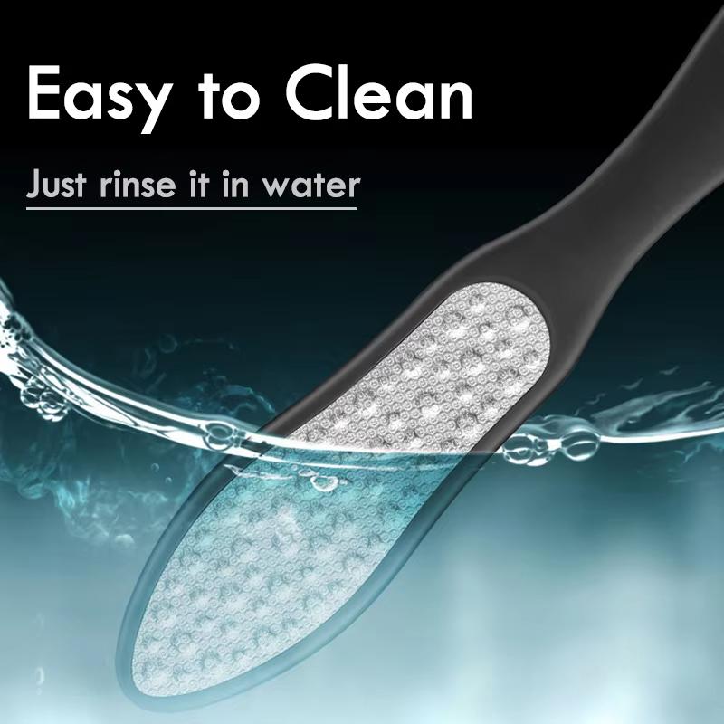Foot File Pedicure Tool Dual Coarse Fine Grinding Surfaces Washable Foot Callus Remover for Home Daily Foot Care