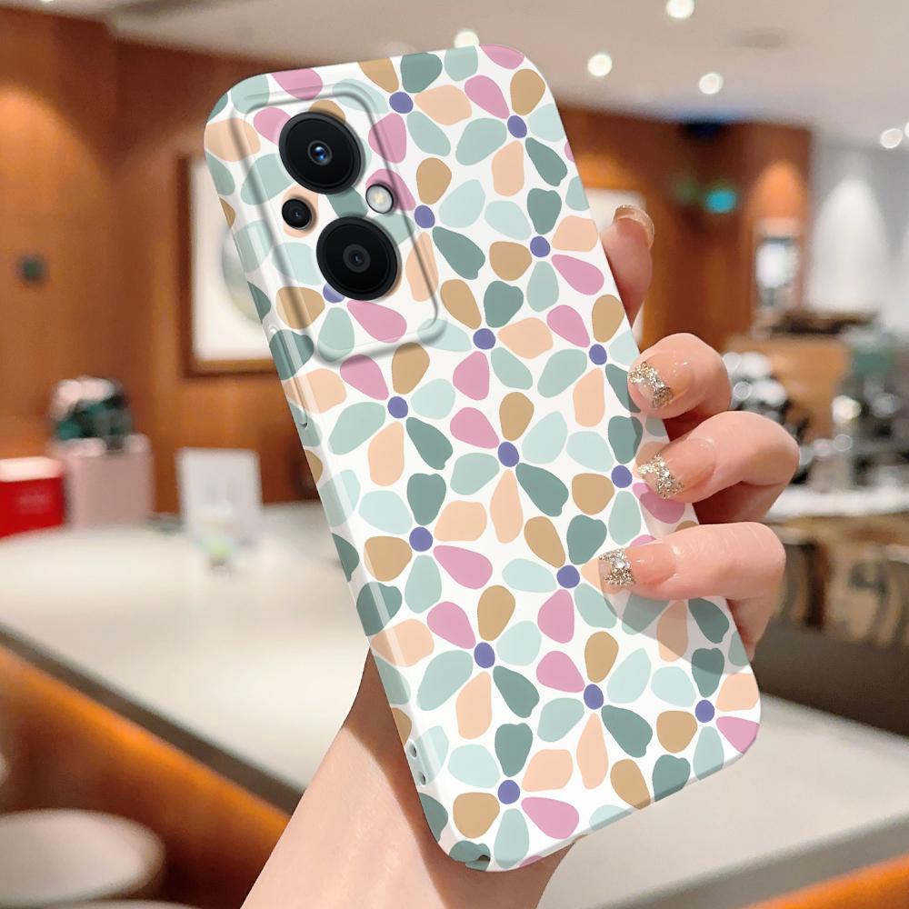 Komplexní filmový kryt na telefon s kresleným módním designem, tvrdý plášť s plným krytem, nárazuvzdorný fotoaparát, ochranný kryt pro OPPO Realme OnePlus Infinix Tecno