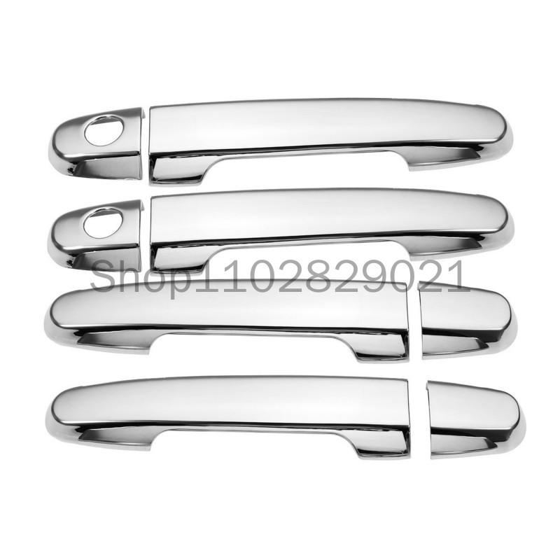Chrom Auto Türgriff Abdeckung Schale Zierleiste Styling Auto Außen Zubehör Aufkleber für Toyota Corolla E140 E150 2007-2013
