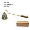 European Retro Handheld Candle Snuffer and Cover, Light Extinguisher Bell Tool, Perfect for Gifts.