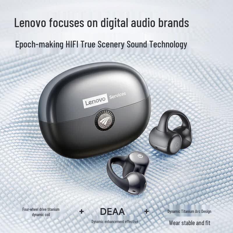 Lenovo LES111 Wireless Ear-Clip Sport Earphones