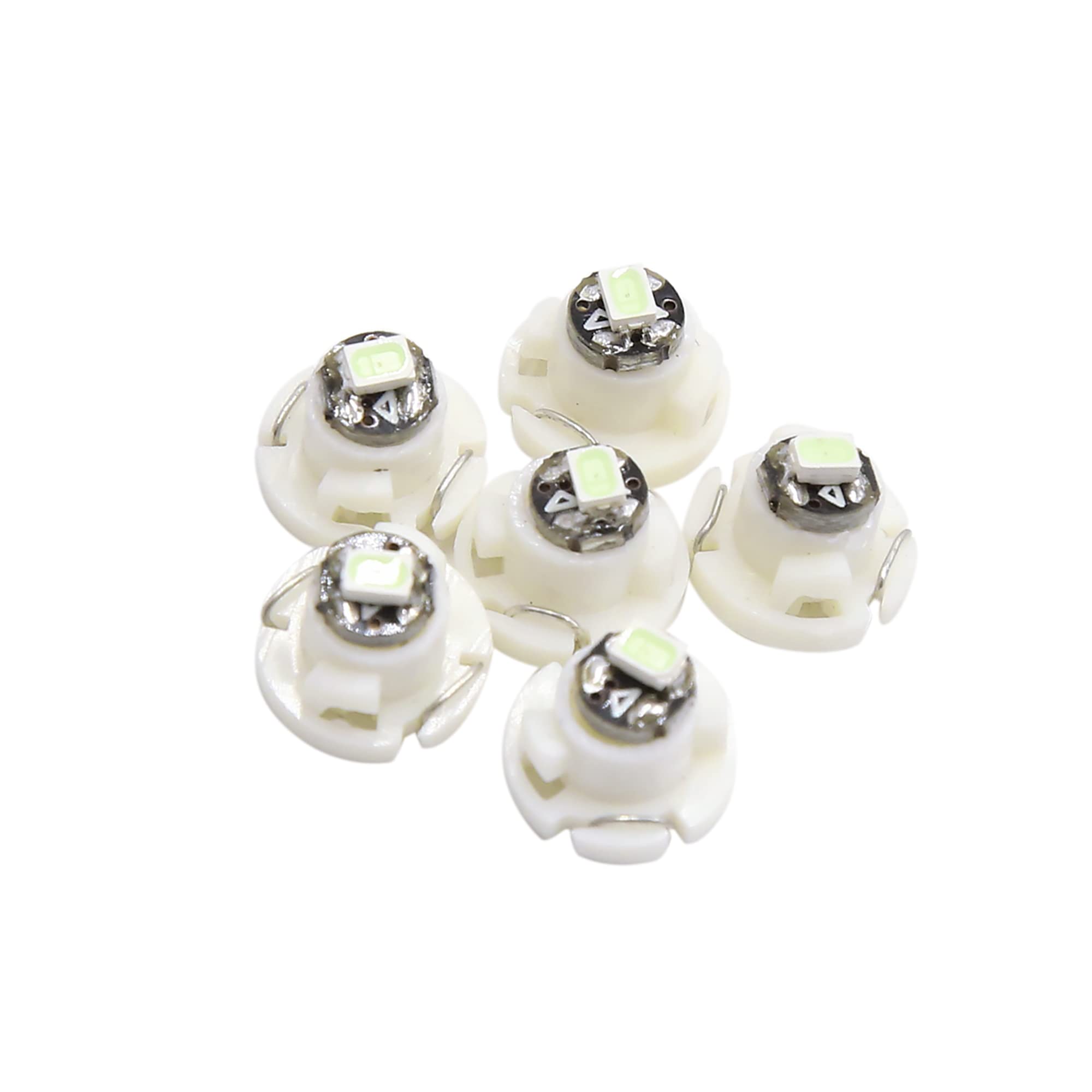 

ACROPIX LED Dashboard Panel Light Lamp Bulb Car Interior T4.2 Ice Blue 3020 White 6pcs синий