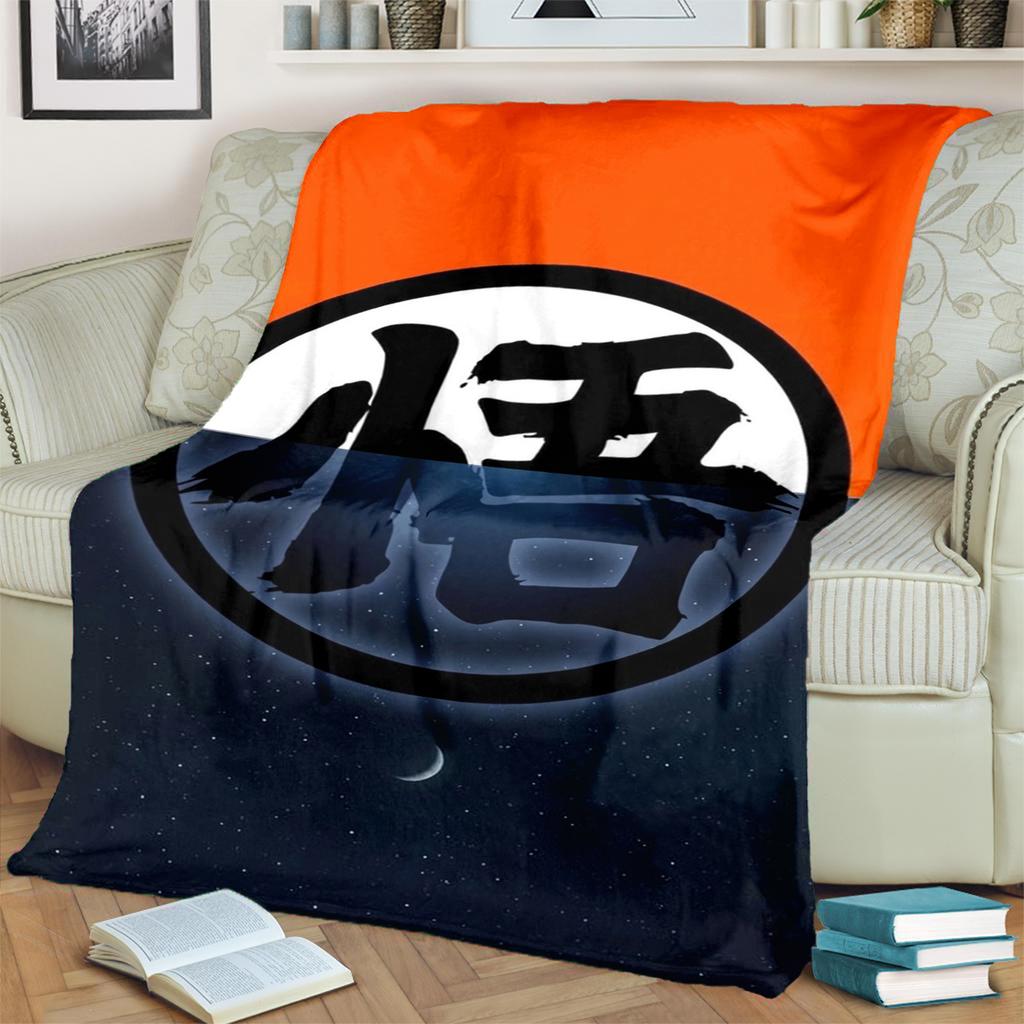 Dragon Ball! Warm Soft Blanket Flannel for Bedrooms, Sofas, Beds, Chairs, Picnics and Travel