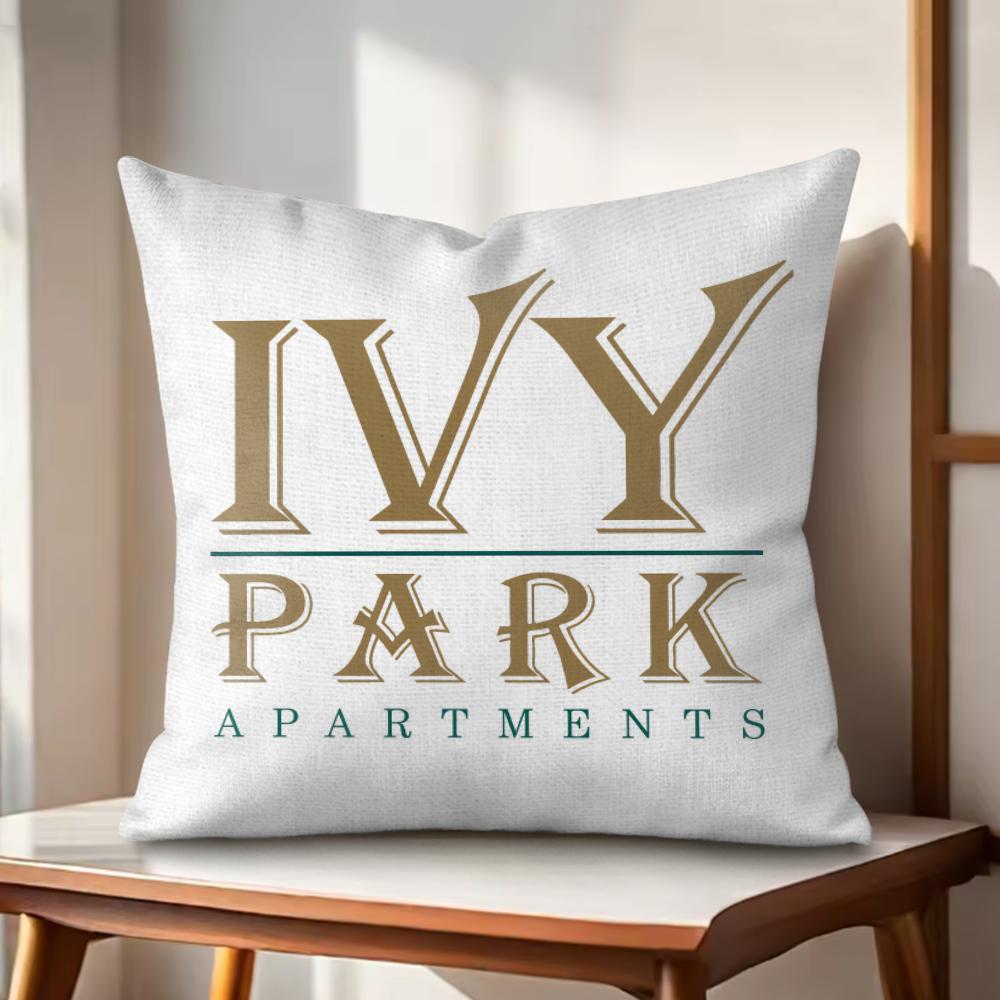 

Brand IIvy Park Cushion Cover Natural Linen Organic Fabric DoubleSided Printing Couch Pillow Covers Home Decor 30x30cm