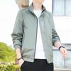 Men's Jacket Jacket Men's Windproof Jacket Medium and Green Loose Tooling Jacket Men's Autumn Jacket Men's