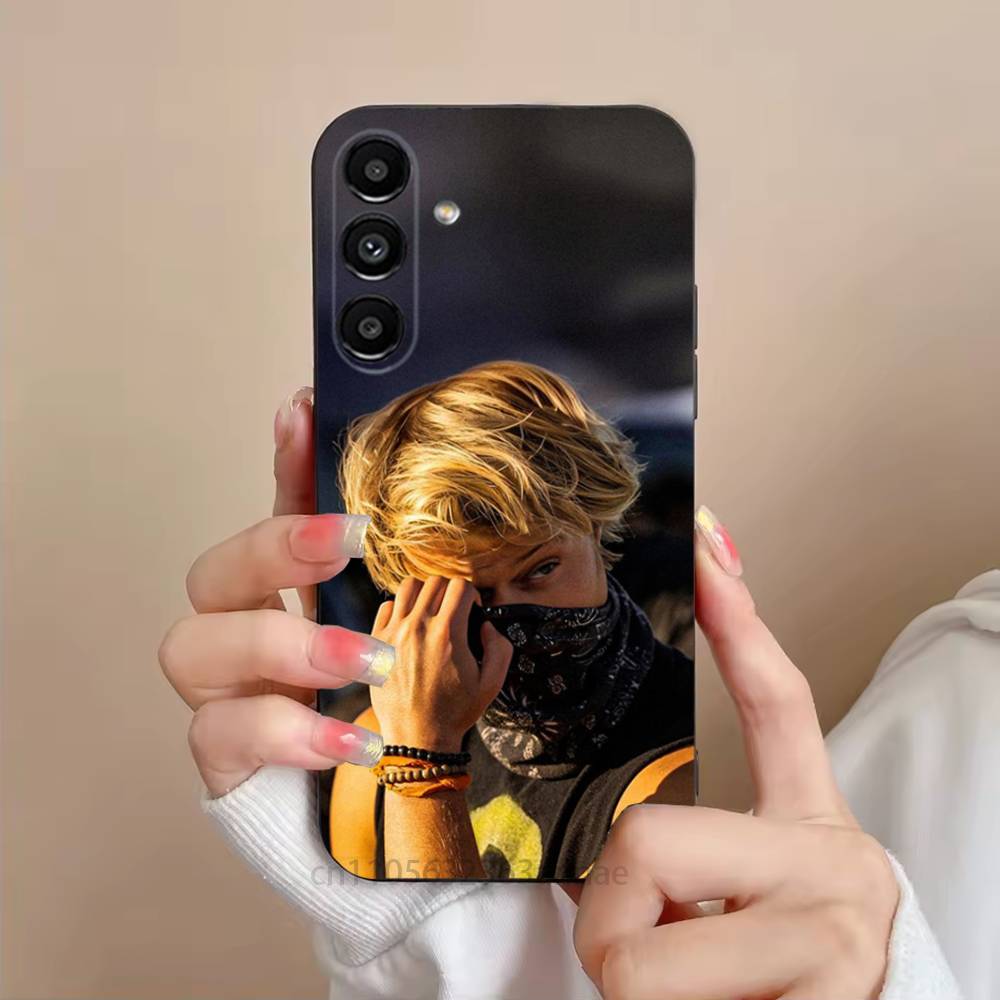 JJ M-Maybank Pouzdro na telefon Pro Samsung S25,24,23,22,21,S20,Ultra,Plus,FE Černé Měkký kryt