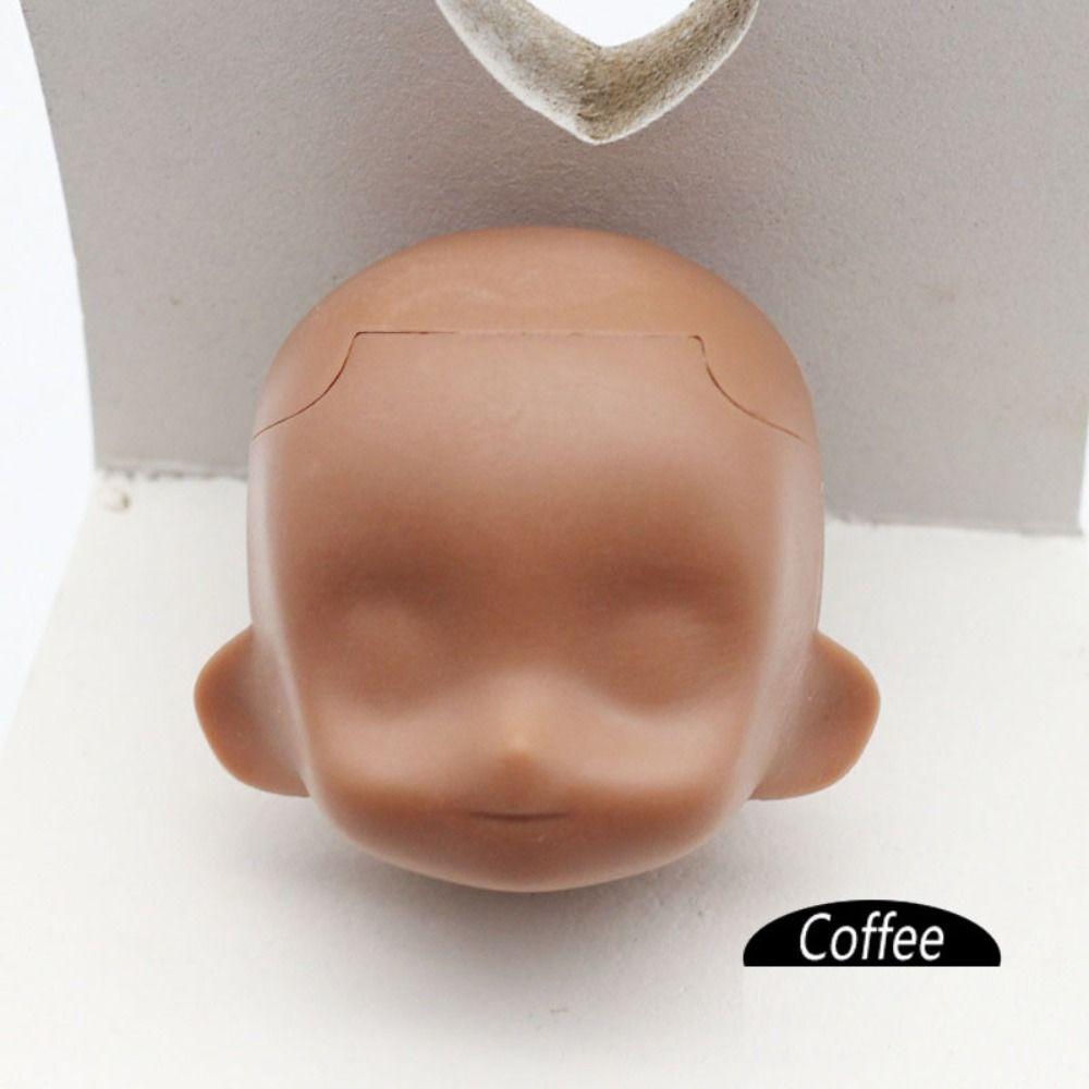 Neues Harz 1/11 Puppengesicht Puppen Spielzeug Zubehör 5 Farb-Gesichtsständer GSC Puppenkopf Passend für Obitsu11 GSC DOD Puppen / 1/12 BJD Puppen