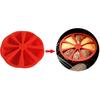 2/3 Stuks 8-Caviteit Siliconen Cakevorm Anti-aanbak Voedselkwaliteit Driehoekige Cakepunten Bakvorm DIY Keuken Maïsbrood Pizza Muffins Bakgereedschap