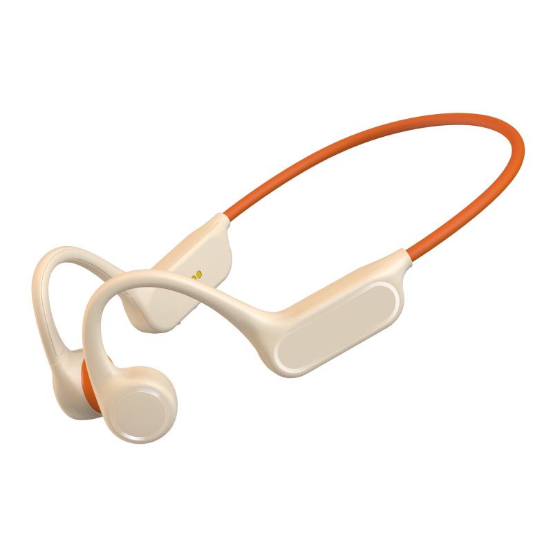 S1 True Bone Conduction Bluetooth Earphones - IPX5 Waterproof, 9h Battery, Ideal for Running & Cycling.