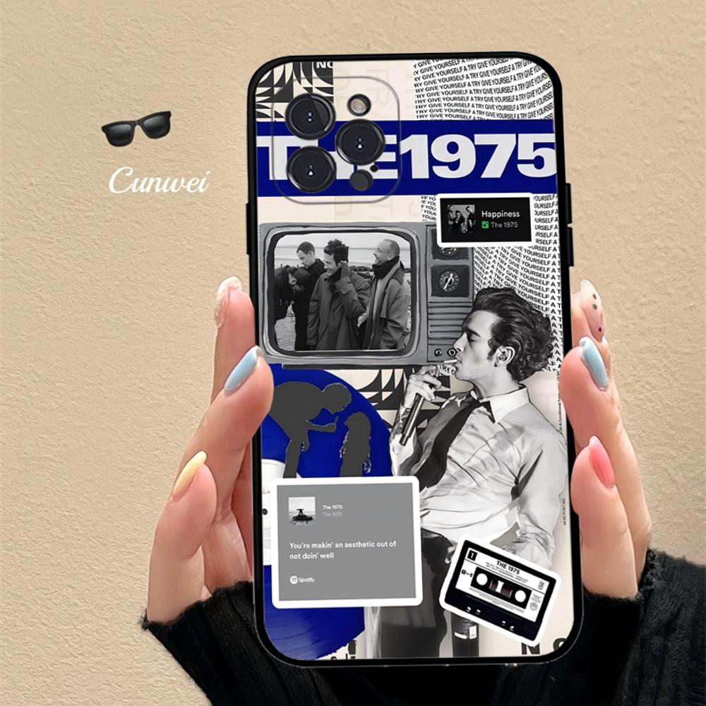 

The 1975 Band Phone Case For iPhone 16 15 14 11 12 13 Mini Pro XS Max Cover 6 7 8 Plus X Funda Shell iPhone 15