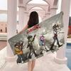 Band Rock G-Gorillaz Beach Towel Colorful Bath Towels For Girl Microfiber Quick Dry Custom Sand Free Beach Yoga Spa Gym Pool