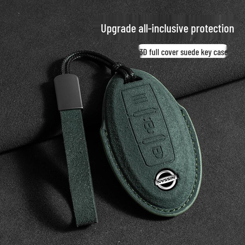 Nissan Car Key Cover for Altima, Sylphy (14th Gen), Qashqai, X-Trail, Tiida, Bluebird, Kicks, Tanlu, Loulan