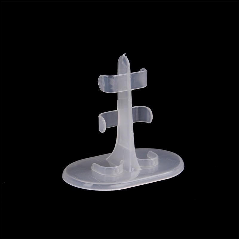 10 sztuk/partia Akcesoria dla lalek Uchwyty na nogi dla lalek Przezroczyste