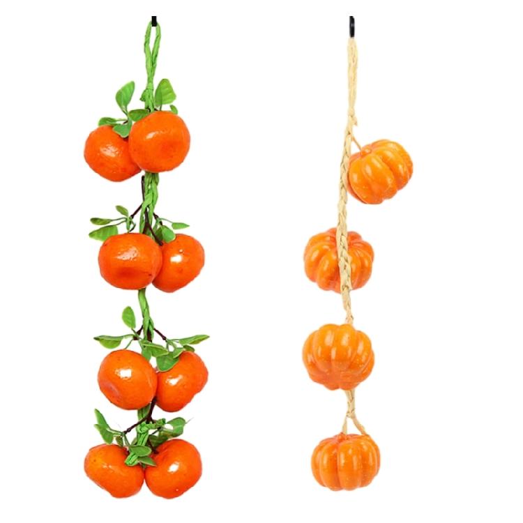 Artificial Vegetable and Fruit String for Different Settings Hanging Garlands