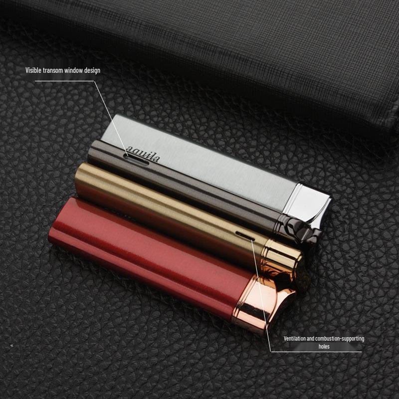 Creative Metal Windproof Mini Lighter - Engravable, Trendy, and Portable