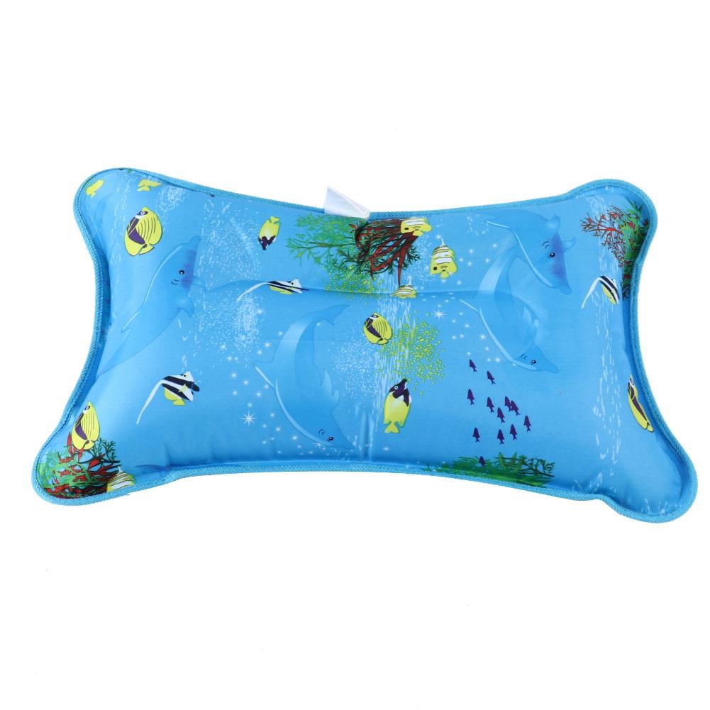 Children Adult Ice Pillow Cooling Cushion Water Pillow for Home Travel (48*30cm Snowflake)