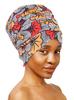 New Women African Print Turban Soft Headwraps Headband Long Hair Head Wrap Scarf Tie Head Scarf Bandanas Hair Accessories