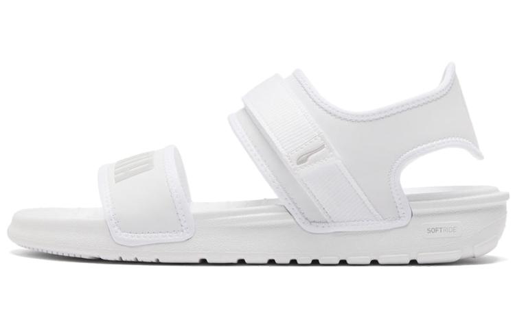Puma SoftRide Sandal  White Grey Violet  40.5