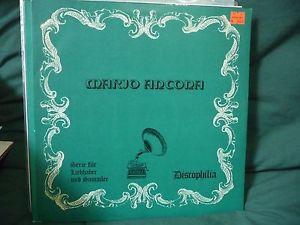 LP Record MARIA ANCONA  Maria Ancona KGA3 DISCOPHILIA 1979 Germany Classical Used