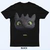 DreamWorks Dragons Toothless Night Fury Big Face Costume 3D T-Shirt