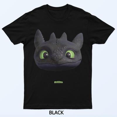 Tricou 3D Costum Față Mare Știrbul Furia Nopții DreamWorks Dragons