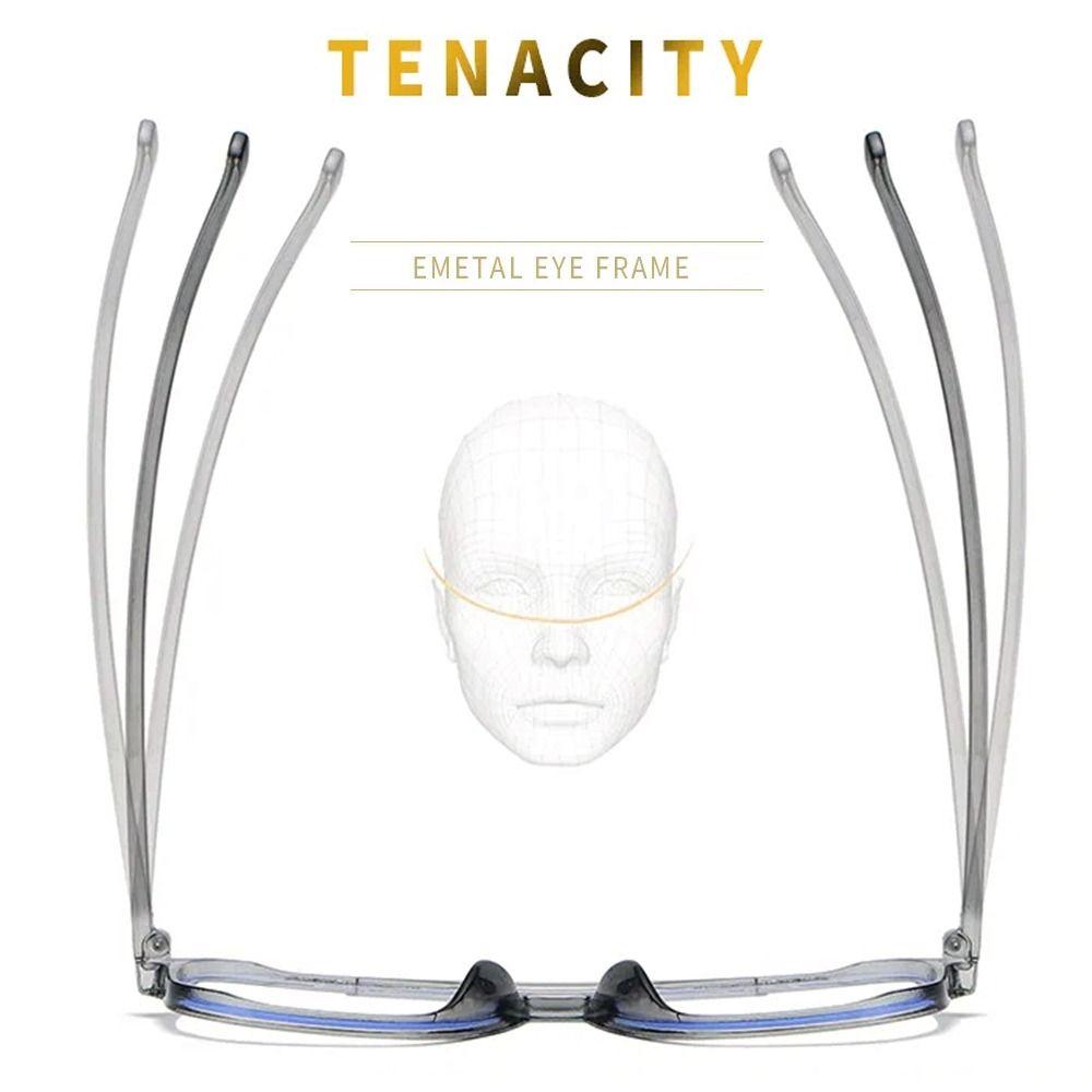 Classic Blue Light Blocking Glasses Ultralight Square Frame PC Computer Office Eye Protection Anti Blue Ray