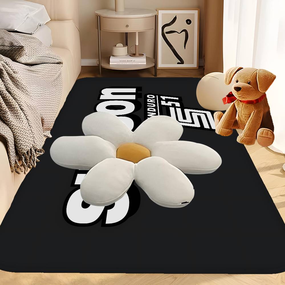

Motorcycle S-Simsons Floor Mat Rectangle Anti-slip Home Soft Badmat Front Door Indoor Outdoor Mat Hotel Decor Mat 40cm x 60cm