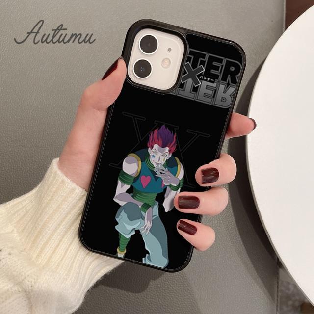 Fashion Hisoka Anime HUNTER×HUNTER Phone Case for iPhone 11 12 13 14 Pro Max Mini XR XS SE 2020 6S 7 8 Plus Galaxy S21 S22 Cover